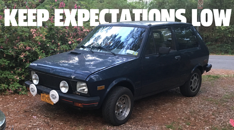 Illustration for article titled You Get No Sympathy When You Break Down in a Yugo